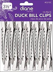 DUCK BILL CLIPS 3.5 INCH 12-PACK 